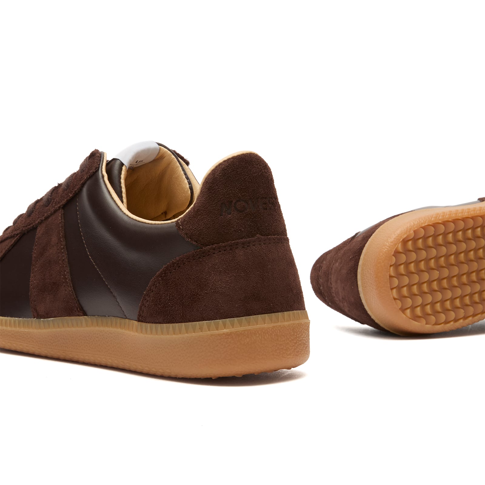 Men's GAT Leather Sneakers Brown