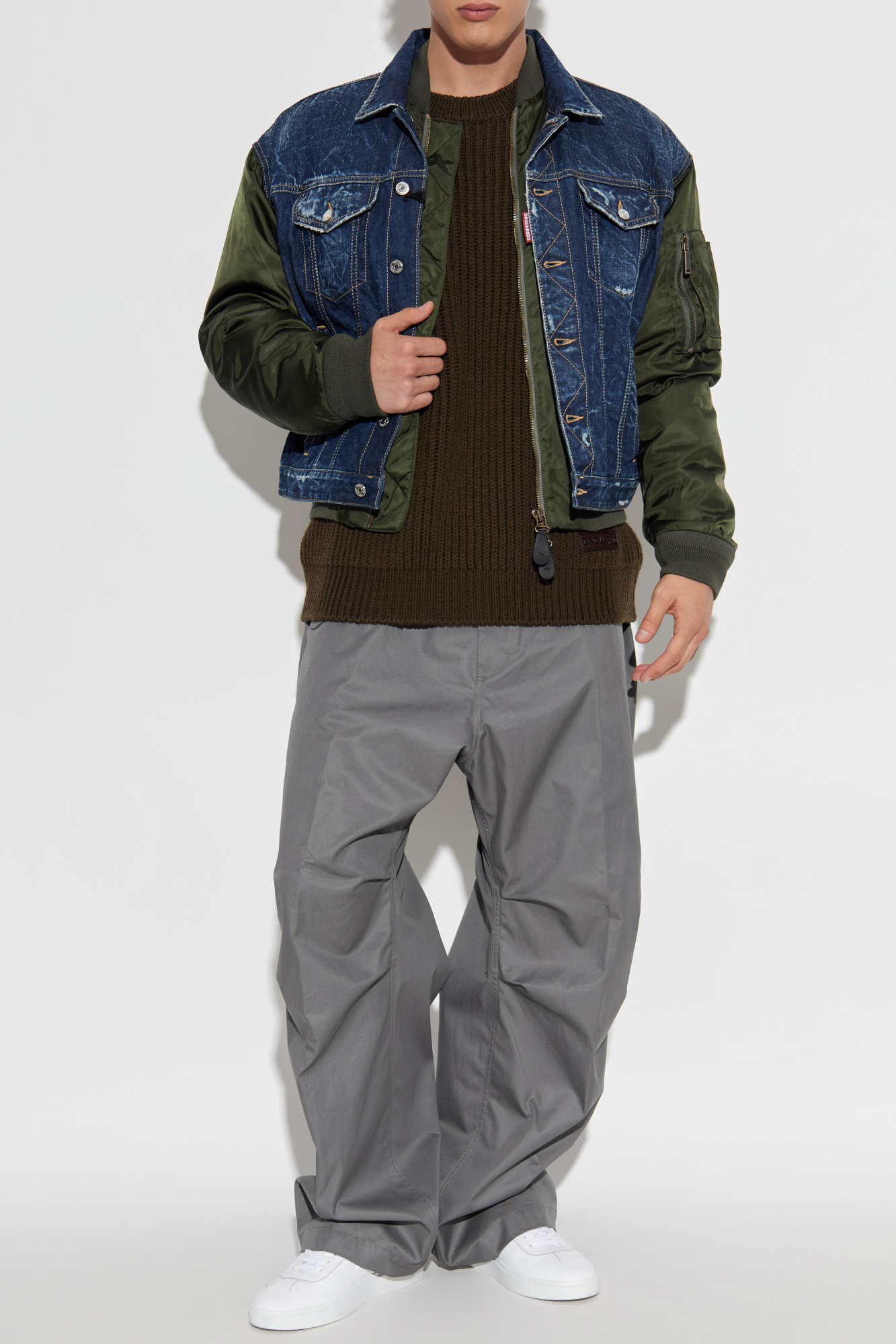 Denim Jacket, Men's, Navy Blue
