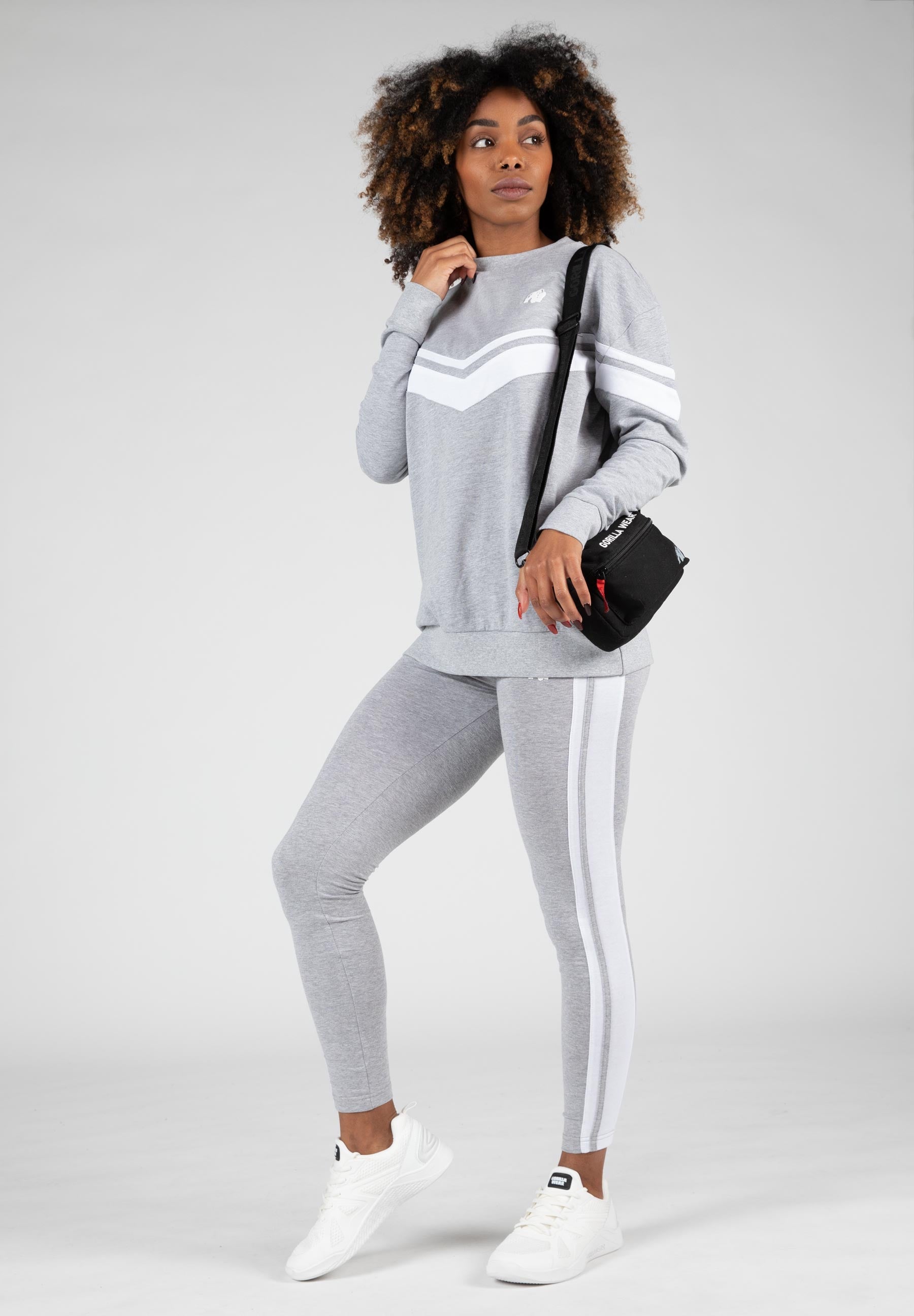 Hailey Oversized Sweatshirt - Gray Melange