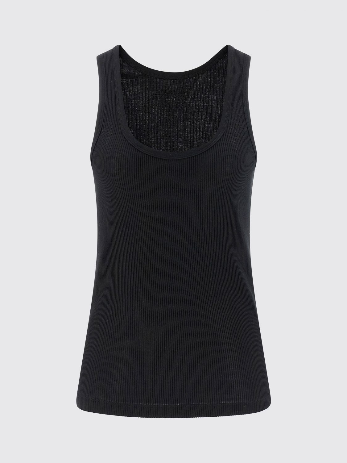 Logo-embroidered vest - White