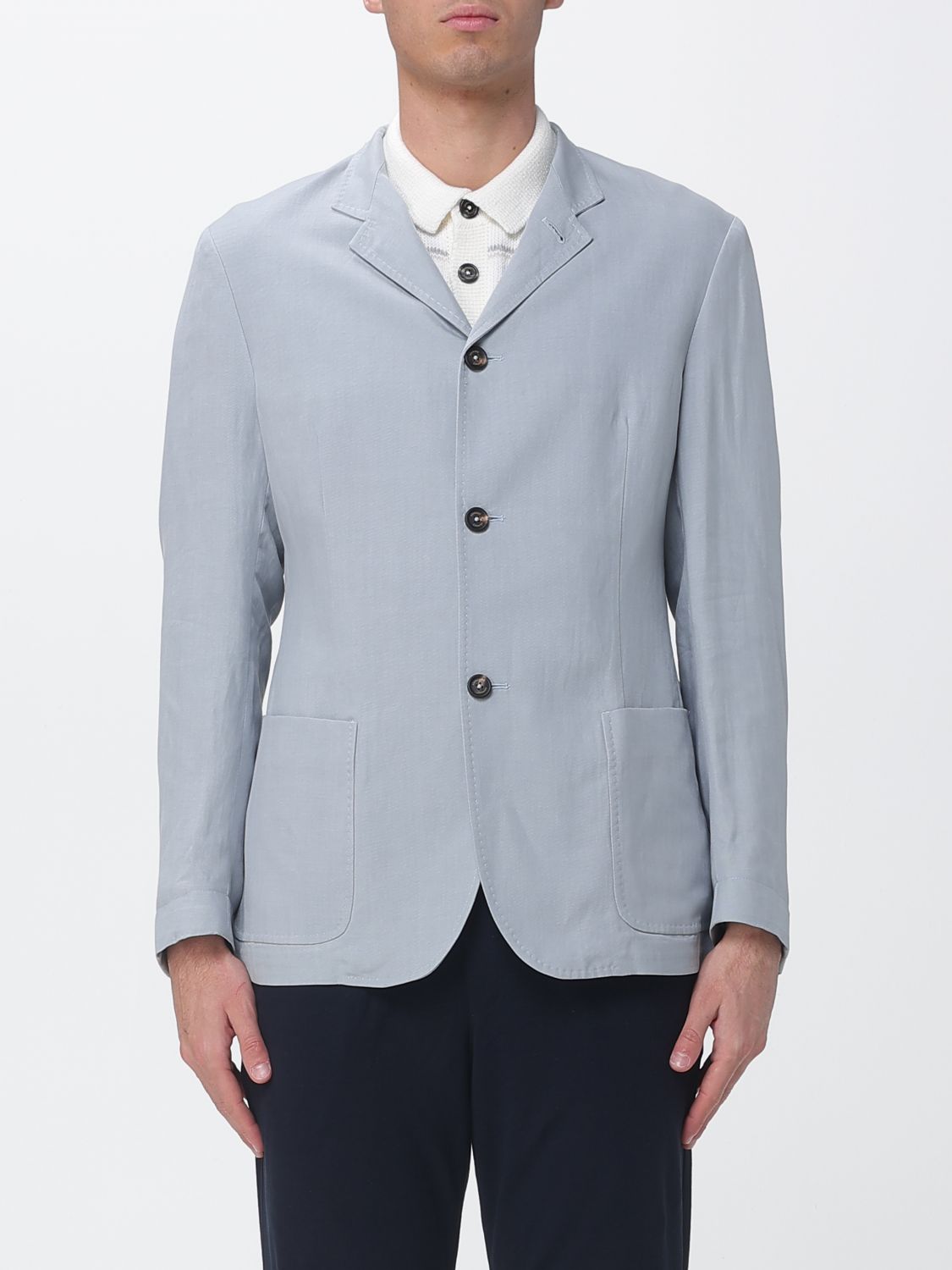 Jacket Men color White