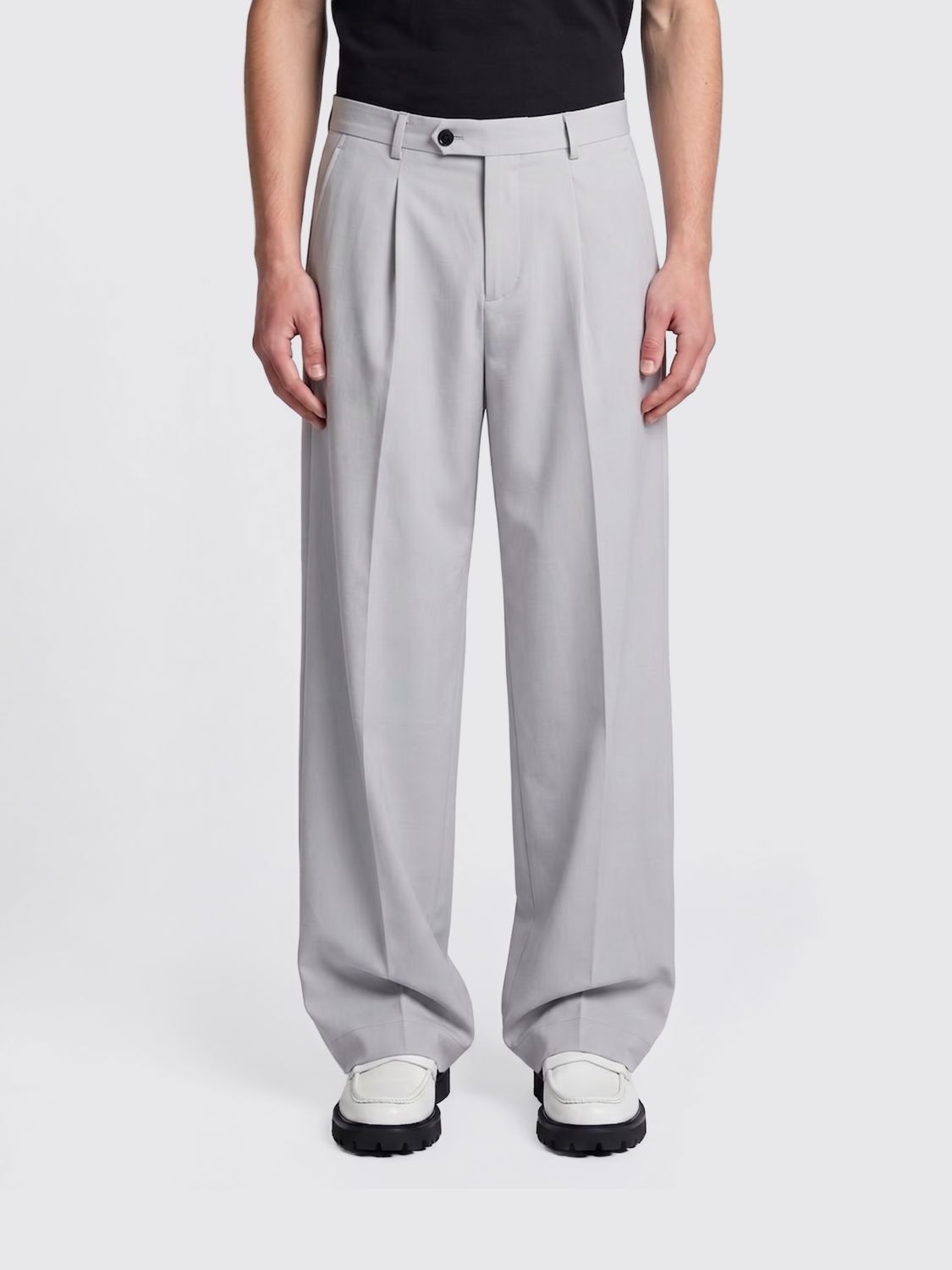 Pants Men color Grey