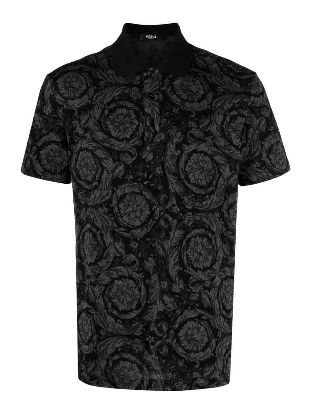 Polo shirt with pattern