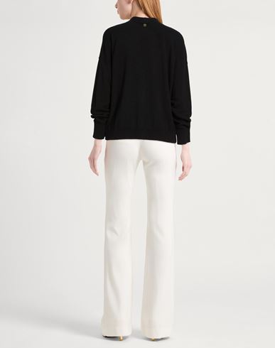 Woman Cardigan Black Size L Wool, Viscose, Polyamide, Cashmere