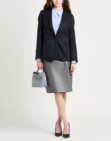 Forte_forte Woman Blazer Midnight blue Size 0 Polyester, Viscose, Metallic Polyester, Elastane