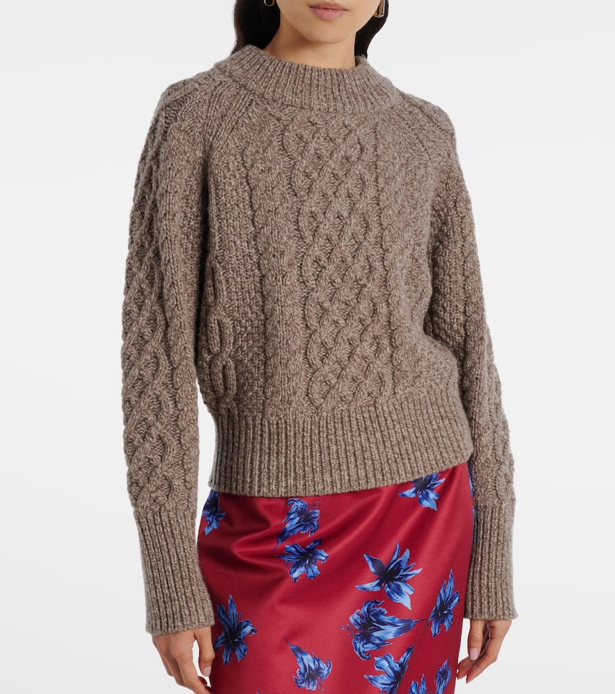 Emory cable-knit wool sweater