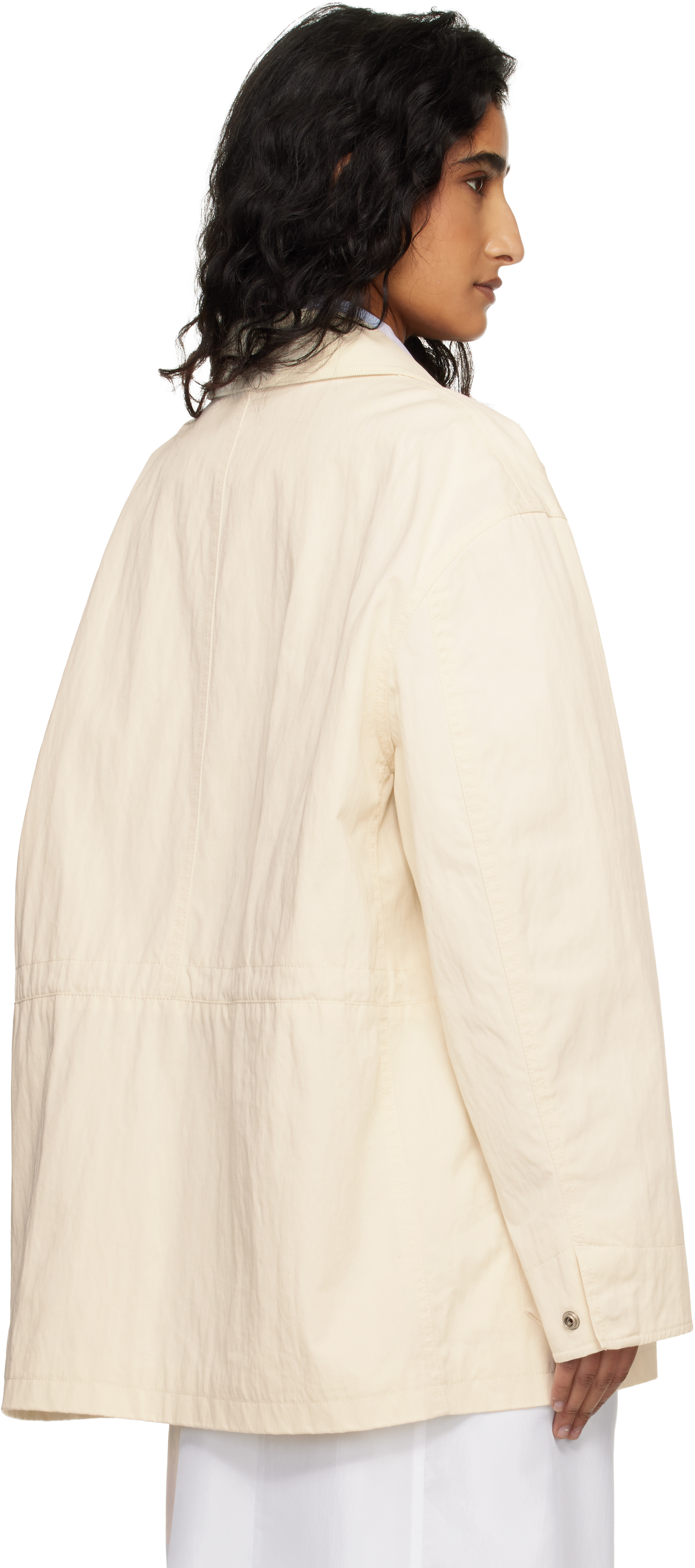 Off-White Cotton Chore Jacket