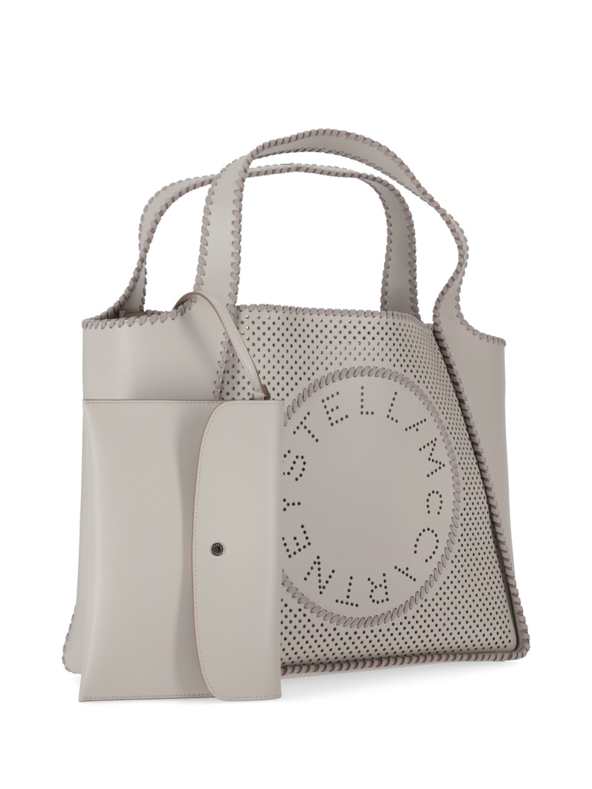 White Logo Tote