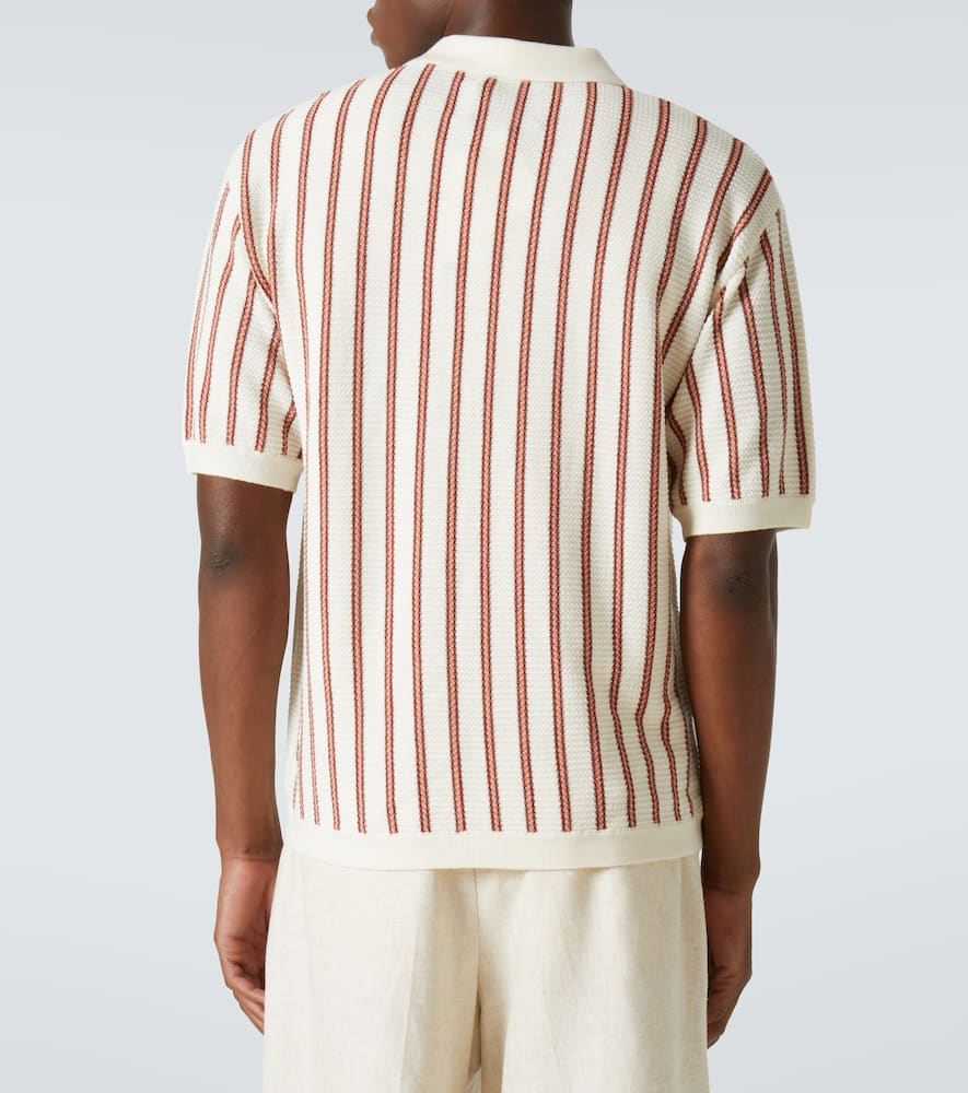 Striped wool shirt