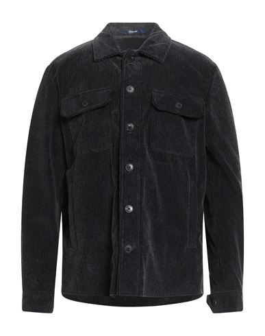 Man Shirt Charcoal Size 40 Cotton