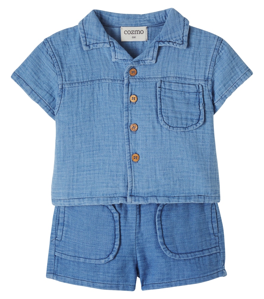 Baby Gale shirt and Kai shorts set