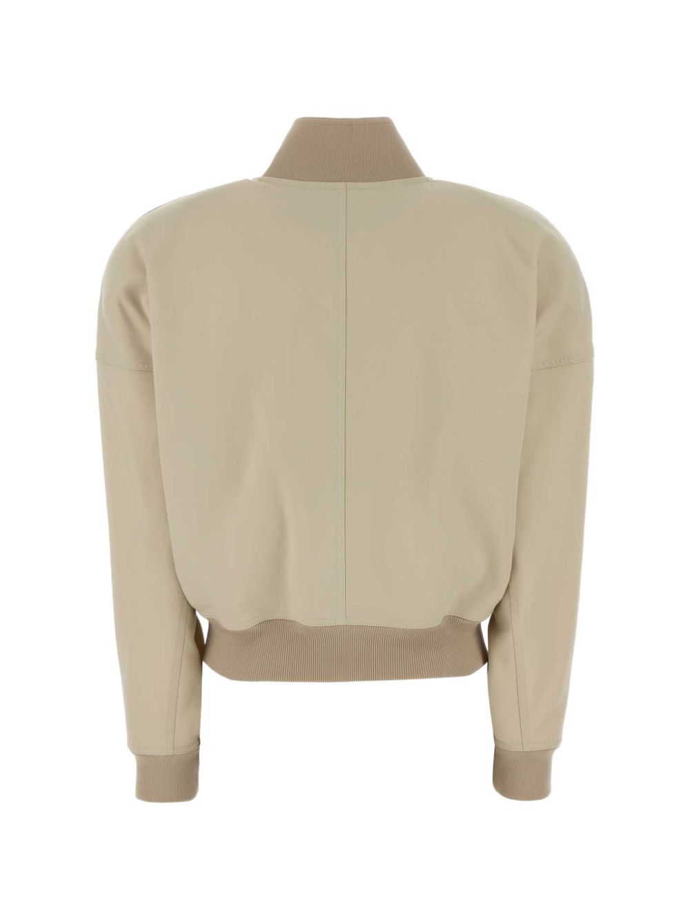 Gucci - high collar jacket silk nylon blend