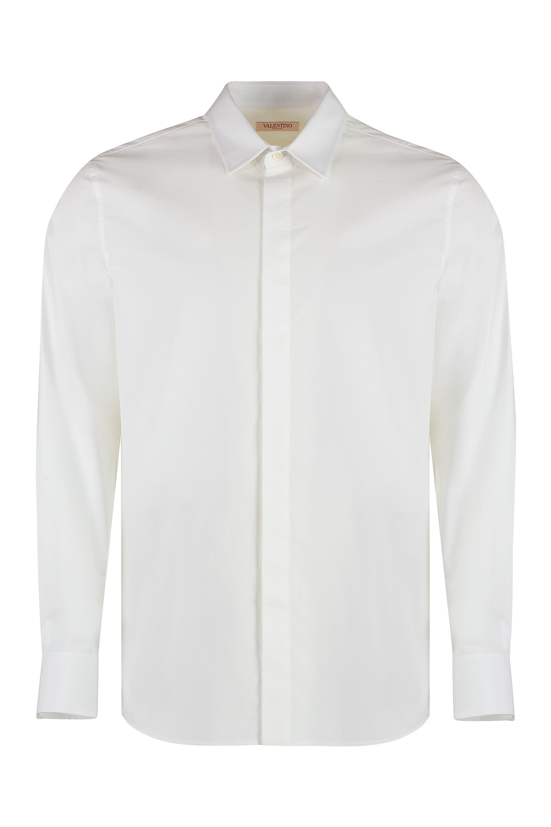 Cotton Poplin Shirt — White