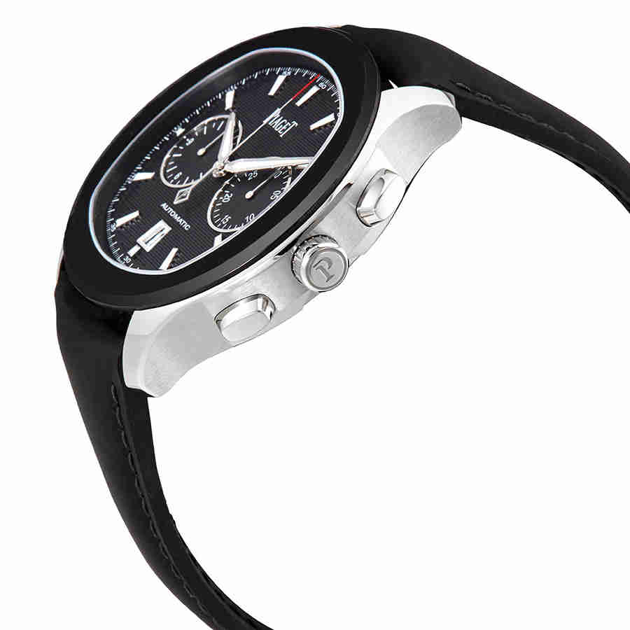 Polo Black Horizontal Dial Automatic Mens Chronograph Watch G0A42002