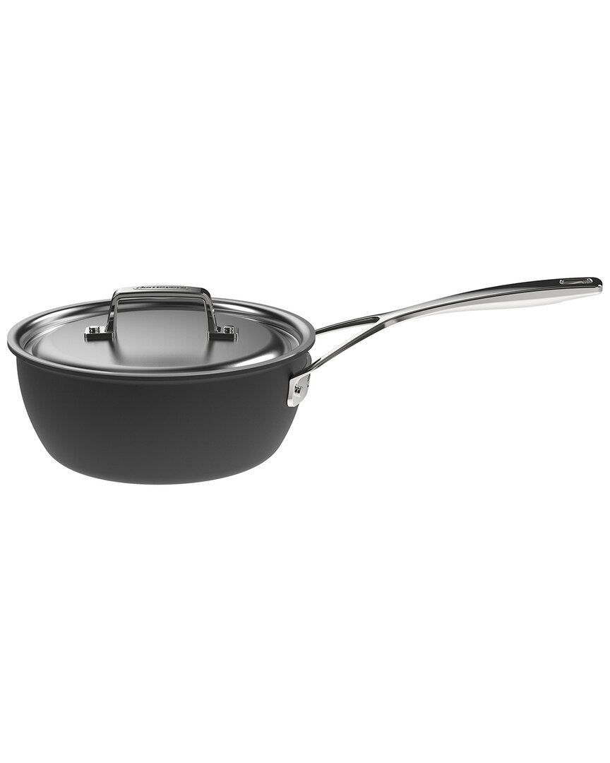Demeyere Black 5 Stainless Steel with Ceramic 2qt Saucepan with Lid