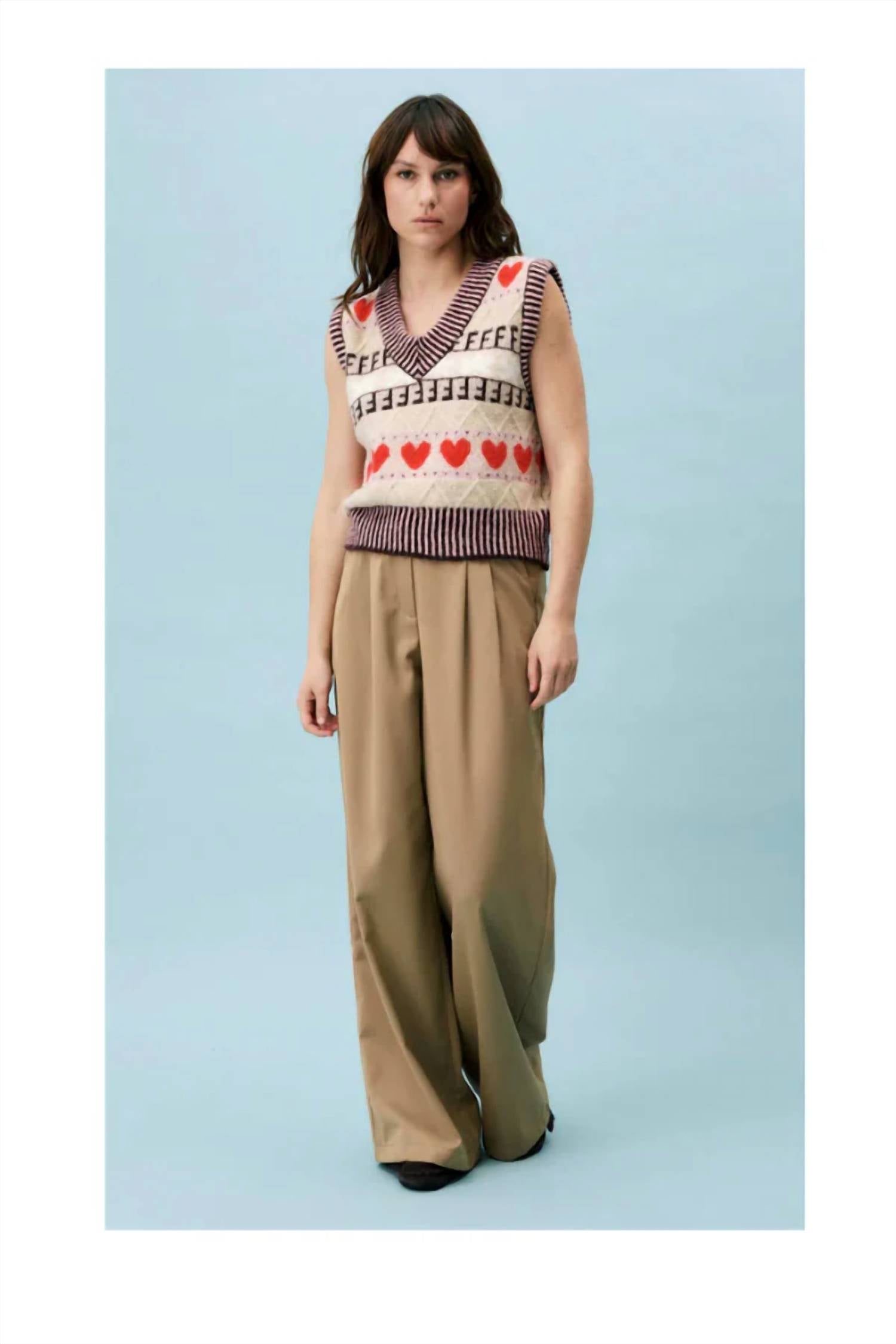 Rhubarbe Cardigan In Beige