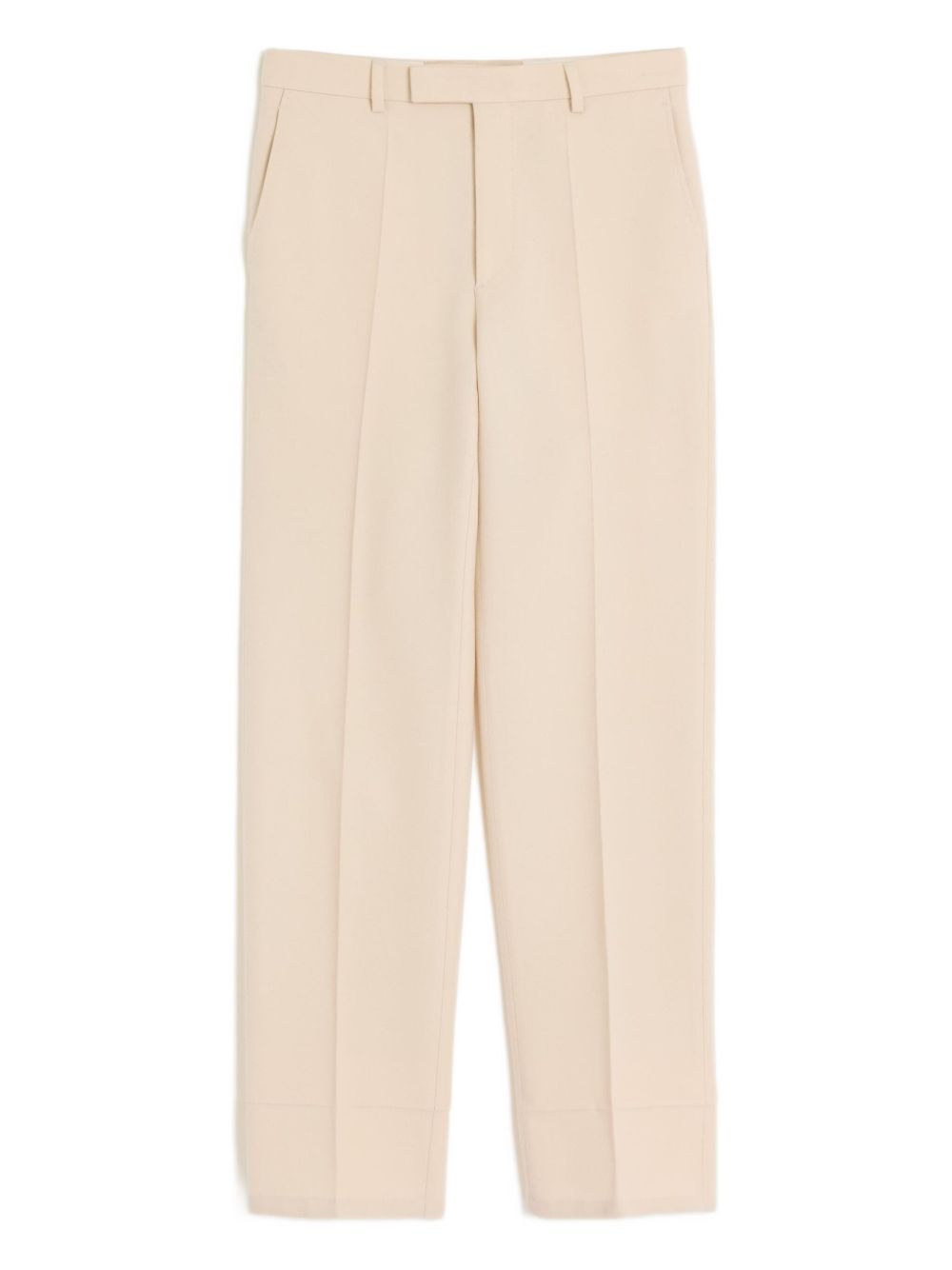 Virgin wool chino trousers - Neutrals
