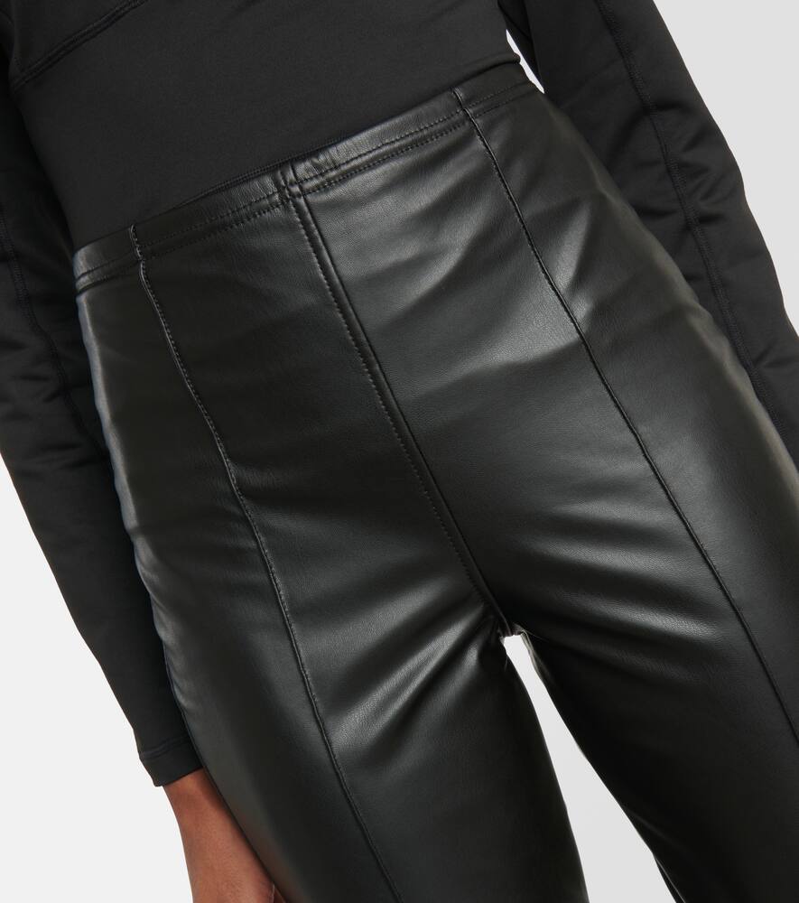 Pegaso faux leather leggings