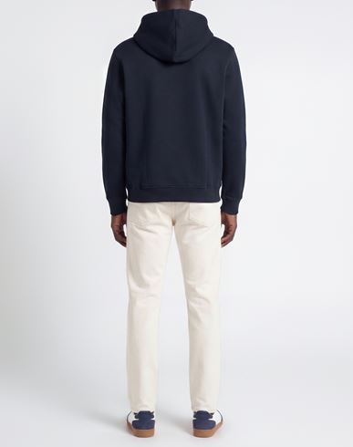 Man Sweatshirt Blue Size XL Cotton, Polyester