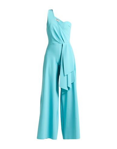 Woman Jumpsuit Turquoise Size 2 Polyamide, Elastane