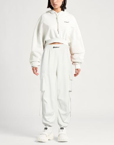 Woman Pants White Size XS Polyester, Polyamide