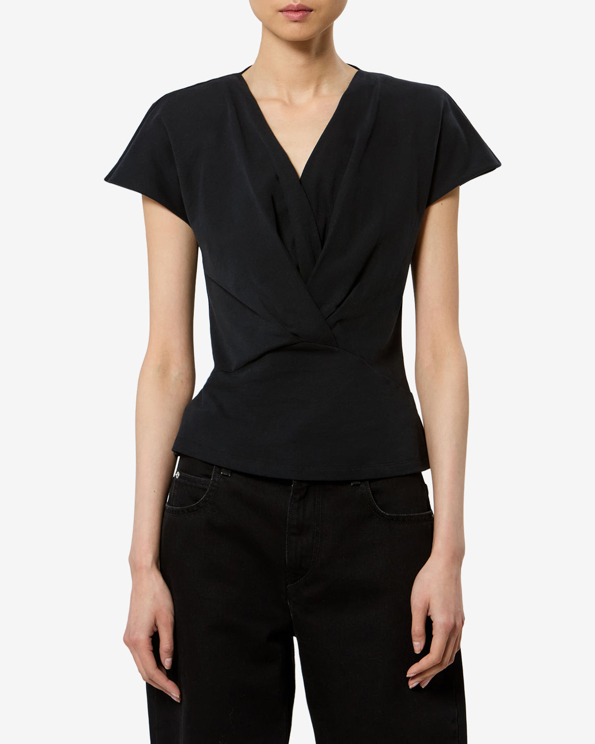 Nadrine Tee Shirt - Women - Black - Size XS -