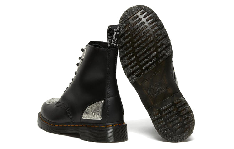 King Nerd 1460 Martin Boots Black