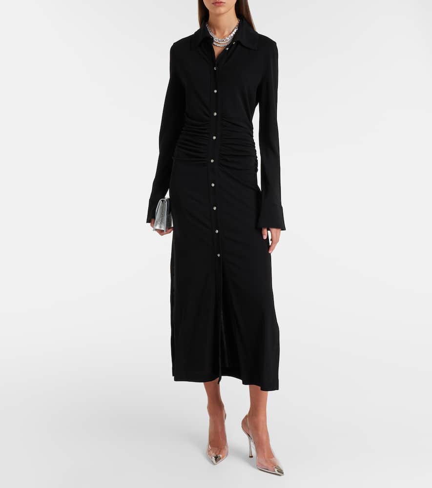 Claudia jersey midi dress