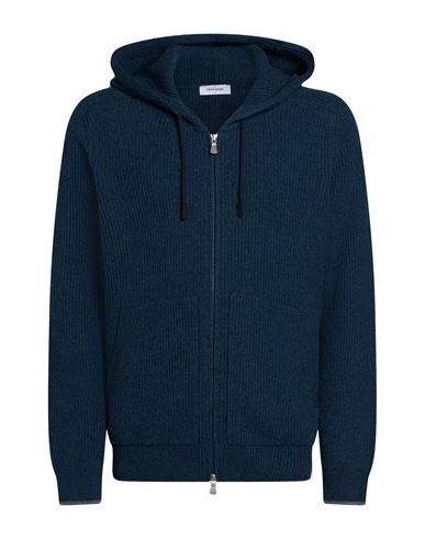 Man Cardigan Blue Size 40 Virgin Wool, Viscose, Cashmere