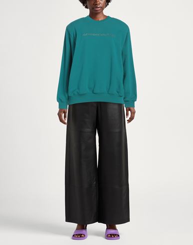 Woman Sweatshirt Emerald green