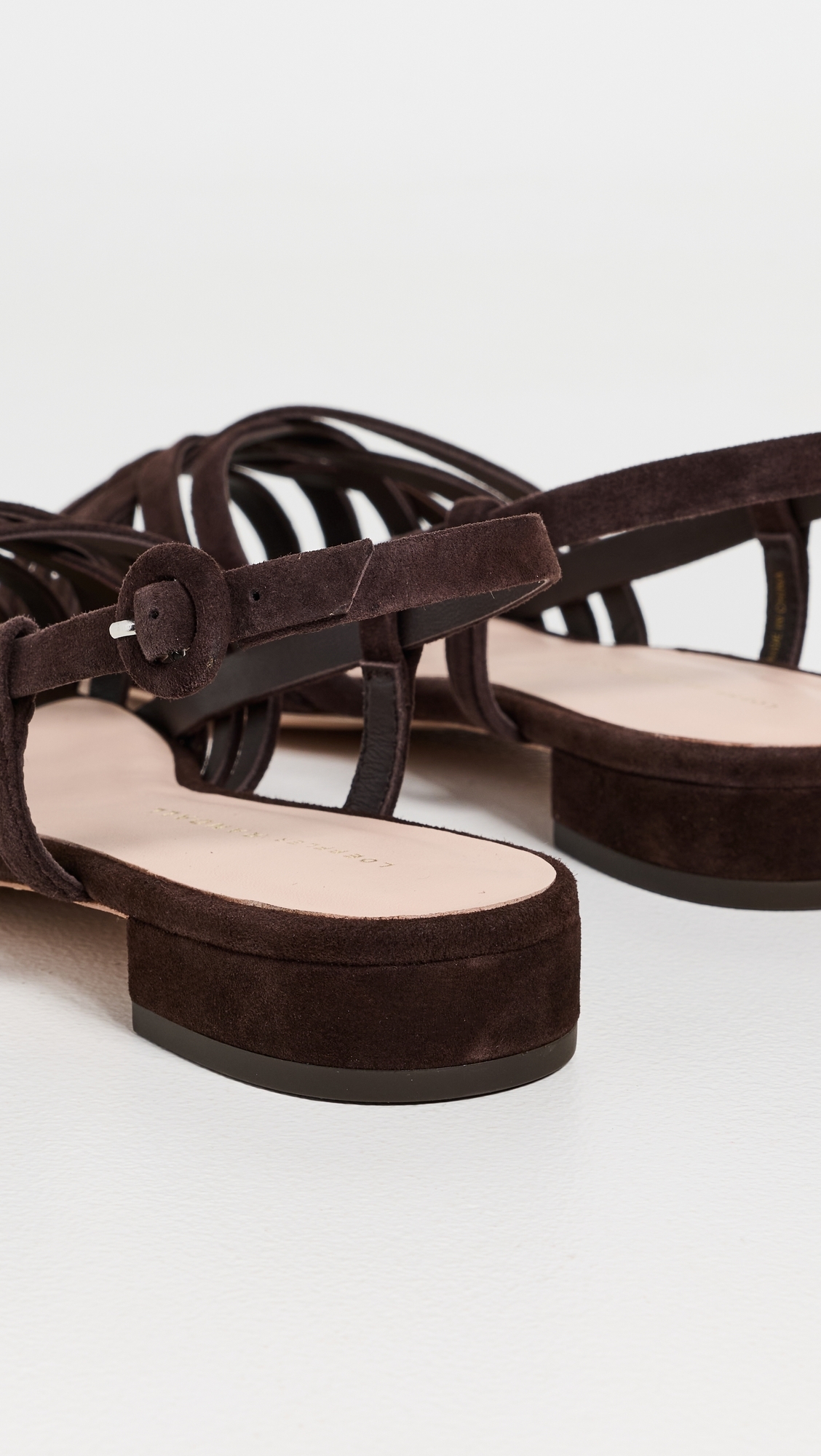 Shelly Lattice Slingback Sandals Tmoro