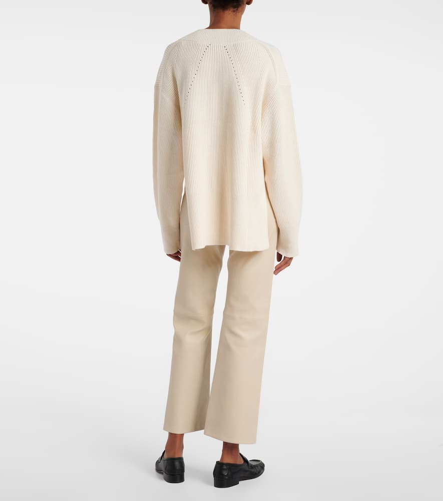 Linen and cotton sweater