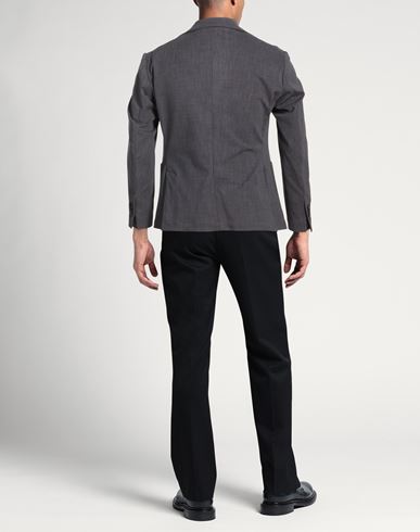 Man Blazer Charcoal Size 38 Cotton, Polyamide, Elastane