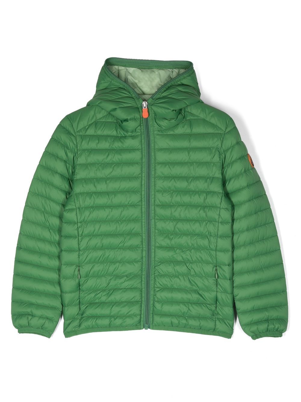 Hoodie padded jacket - Green