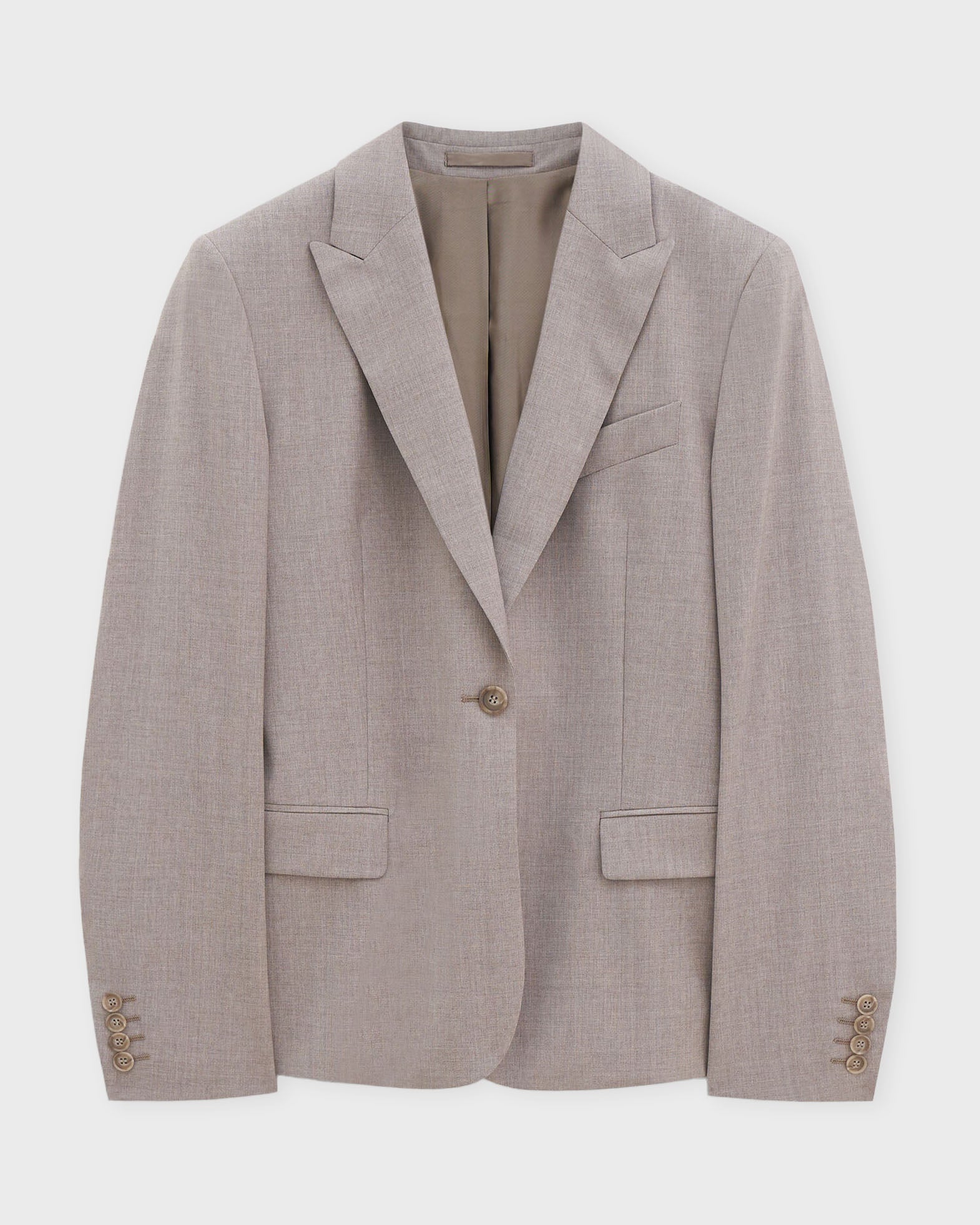 Filippa K Blazer Sasha Cool Wool Khaki