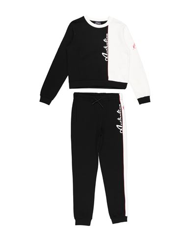 Kid Boy Tracksuit Black Size 12 Cotton