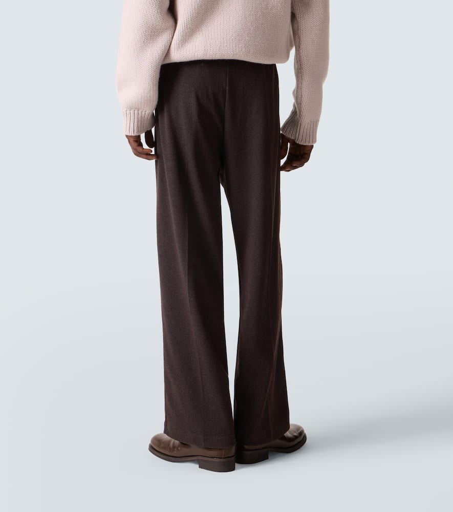 Breeze cotton and wool-blend sweatpants