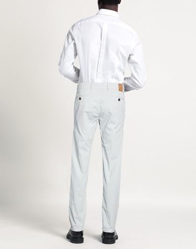 Man Pants Sky blue Size 30 Cotton, Elastane