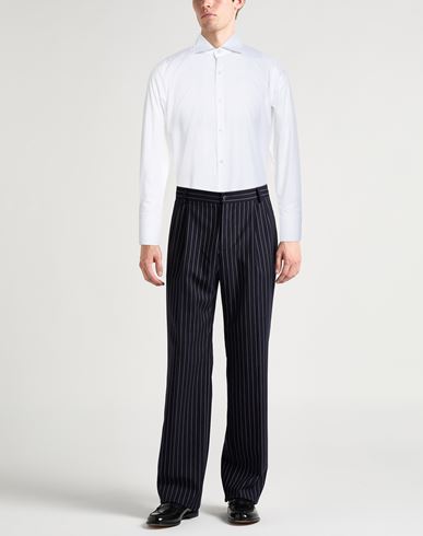 Man Shirt White Size 15 ½ Cotton, Elastane