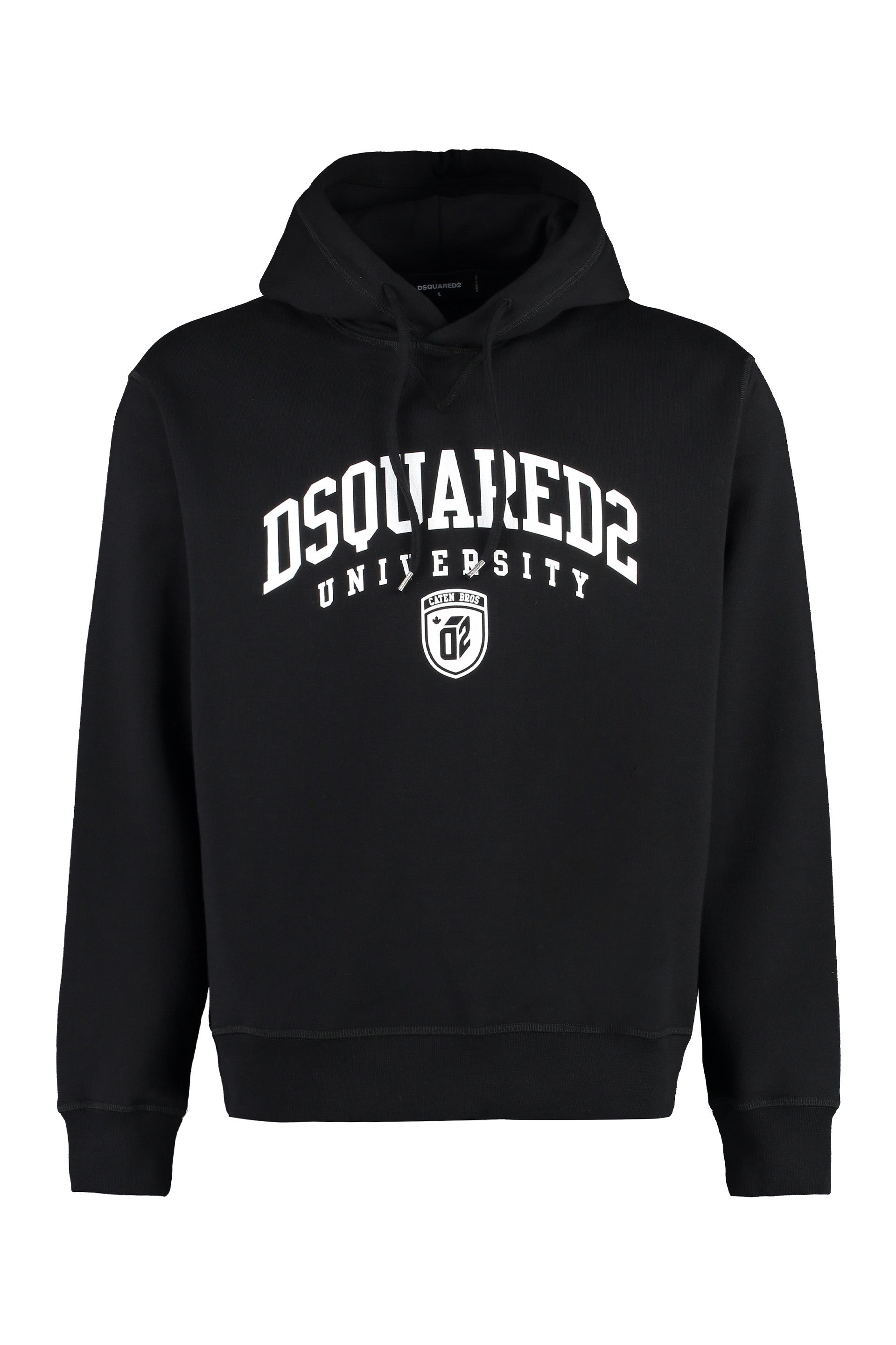 Logo-print Cotton Hoodie