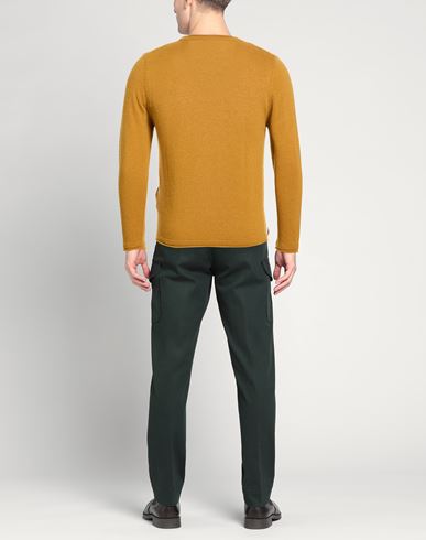 Man Sweater Mustard Size M Wool, Viscose, Nylon, Cashmere