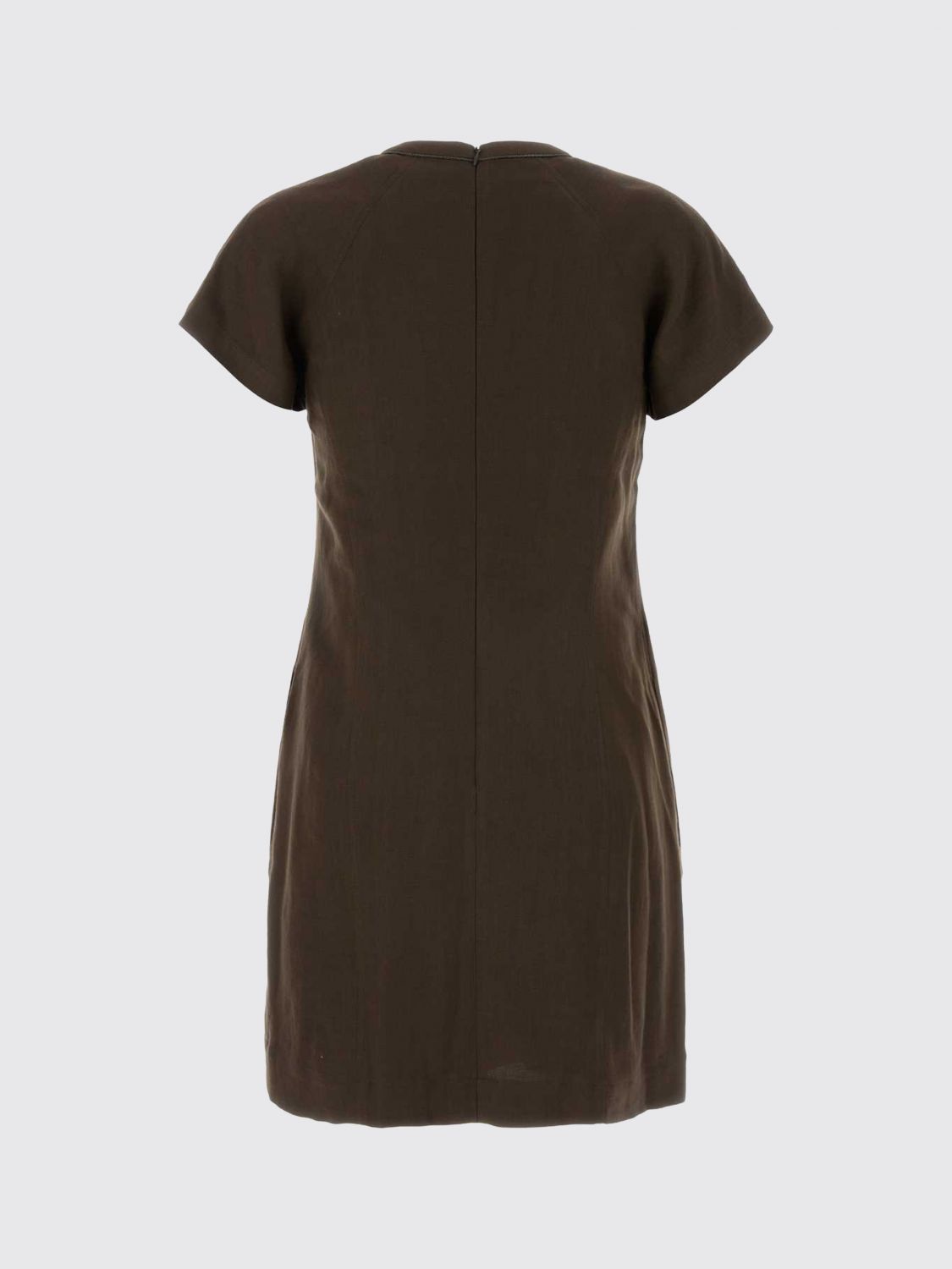 Dress Woman color Brick Red