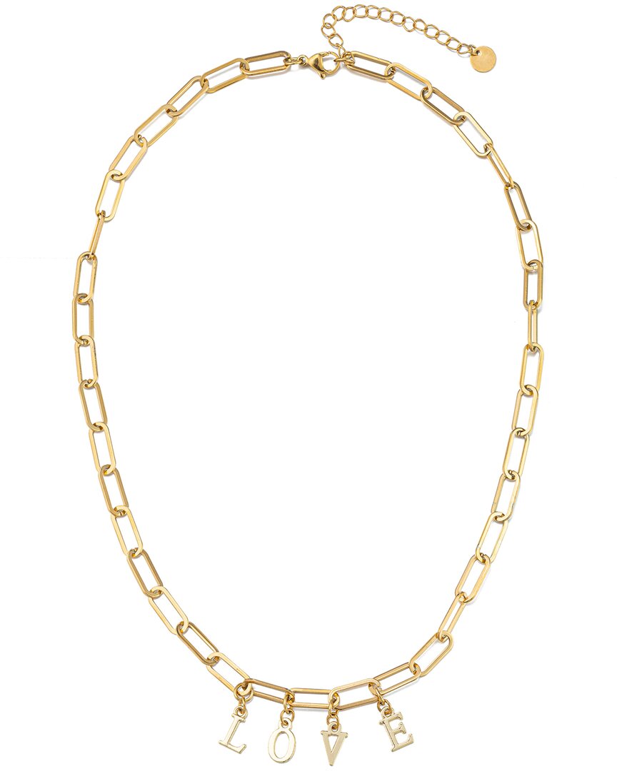 The Luxe Collection Titanium Love Strand Necklace