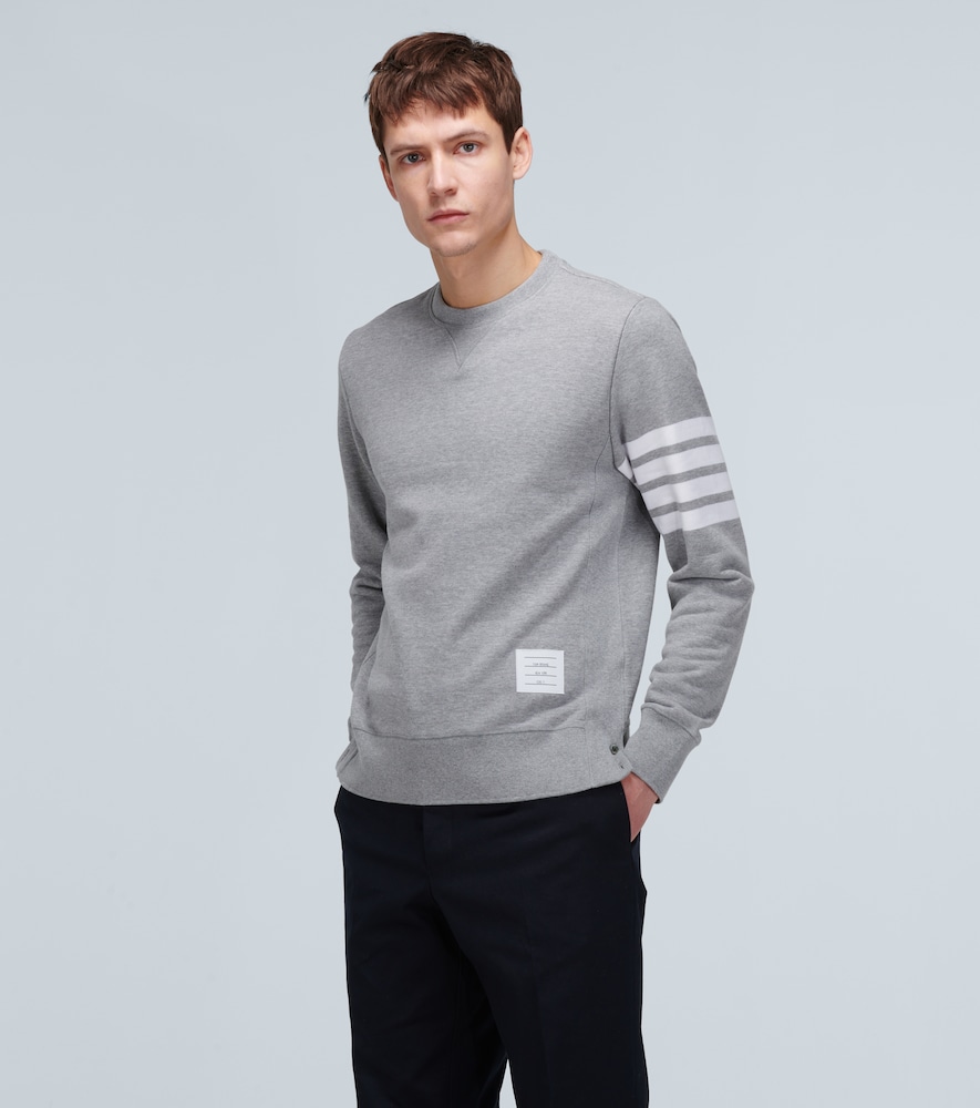 4-Bar cotton classic sweatshirt