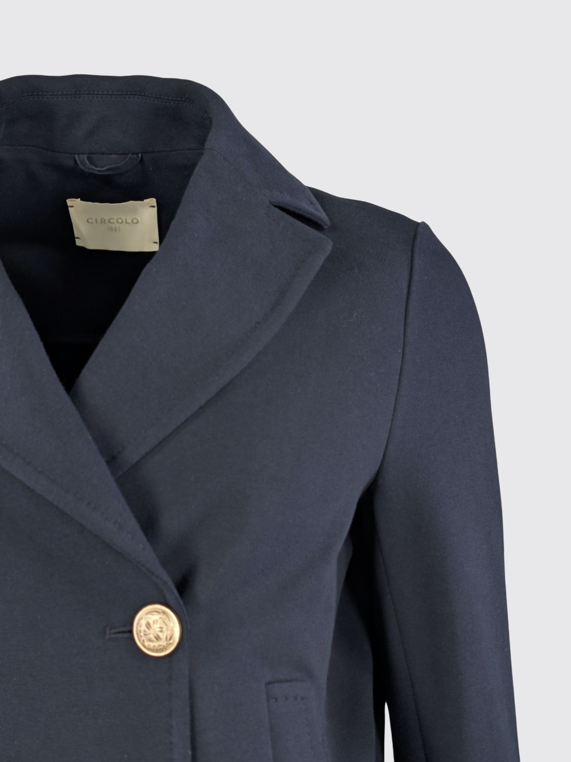 Coat Woman color Blue