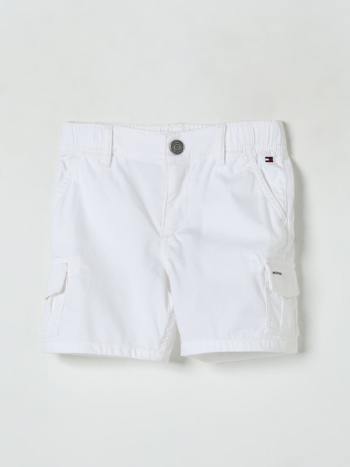Shorts TOMMY HILFIGER Kids color White