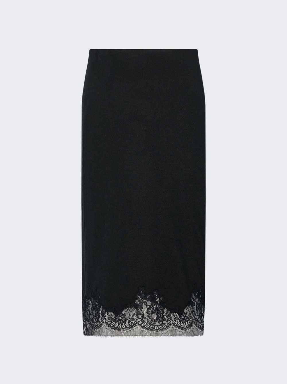 Mea Silk Skirt Black