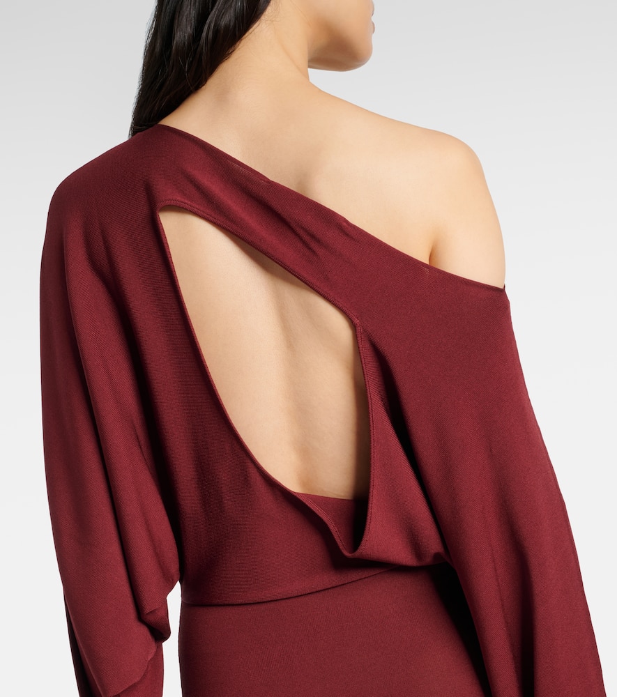 One-shoulder maxi dress