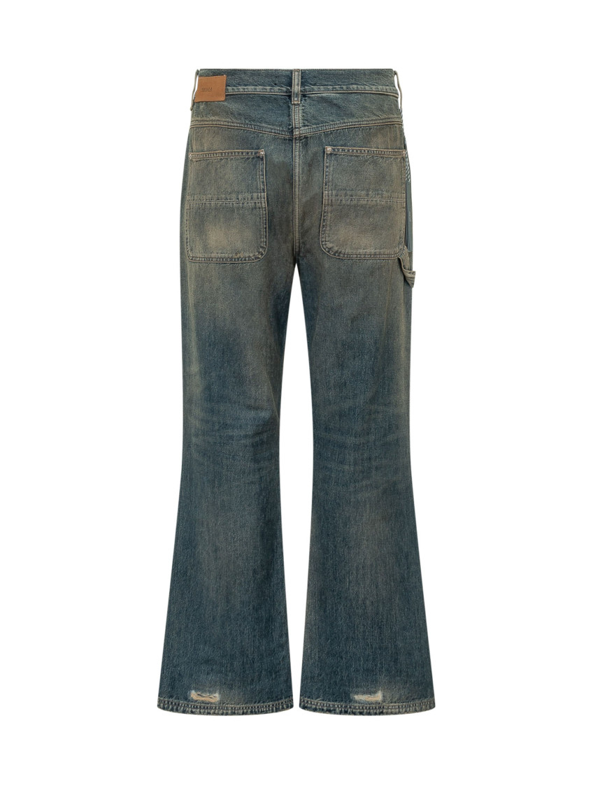Blue Flared Jeans