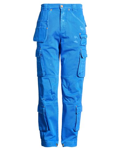 Man Jeans Bright blue Size L Cotton